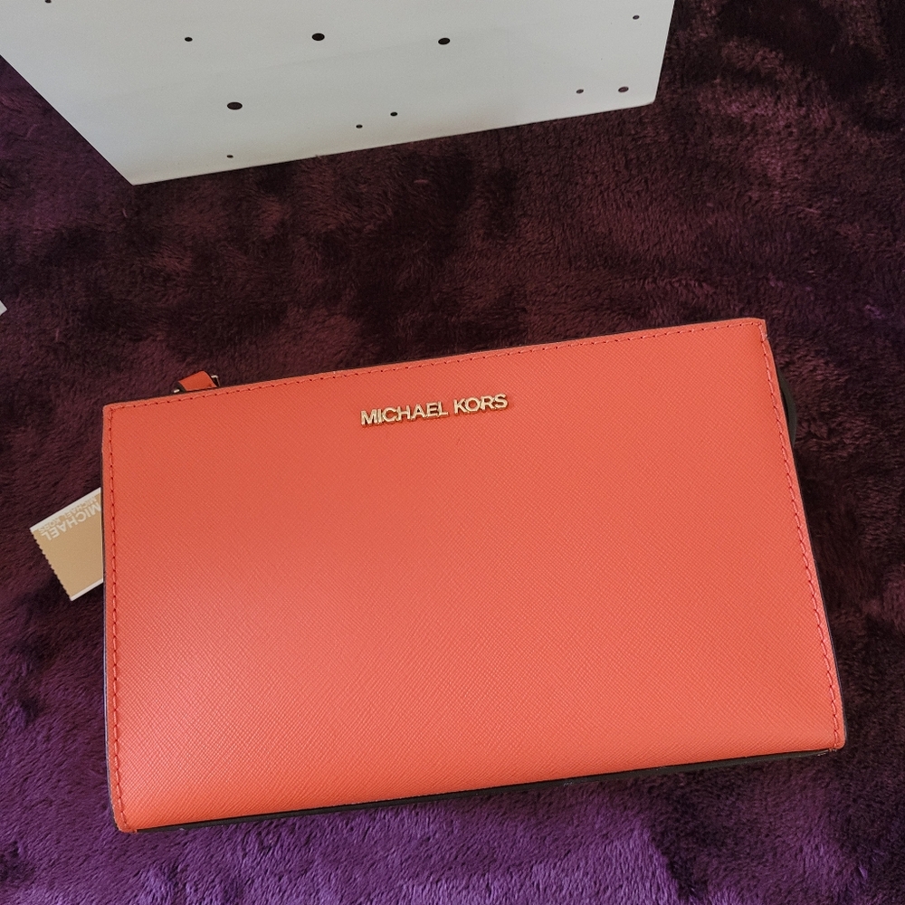 Michael Kors Orange Crossbody
